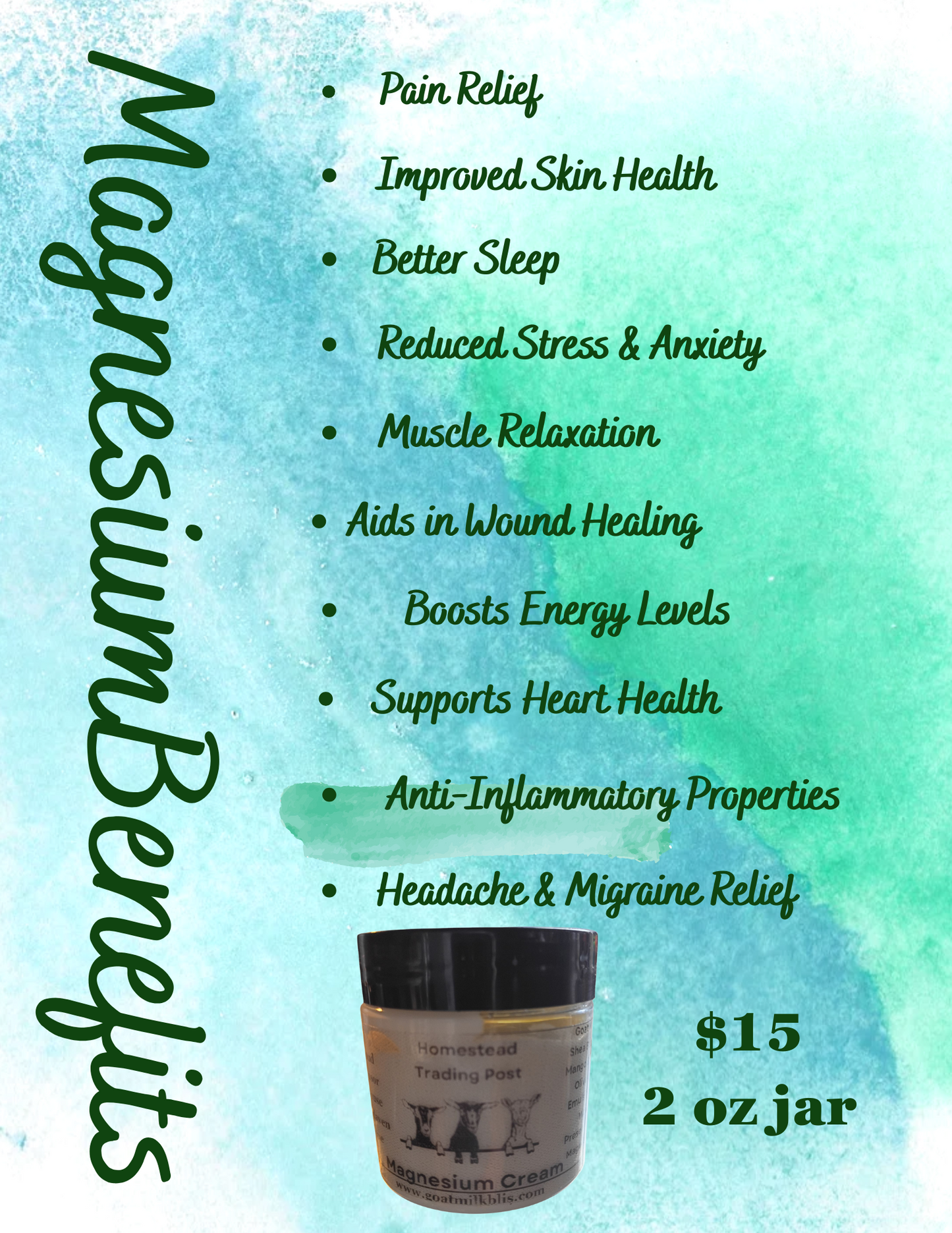Magnesium Cream