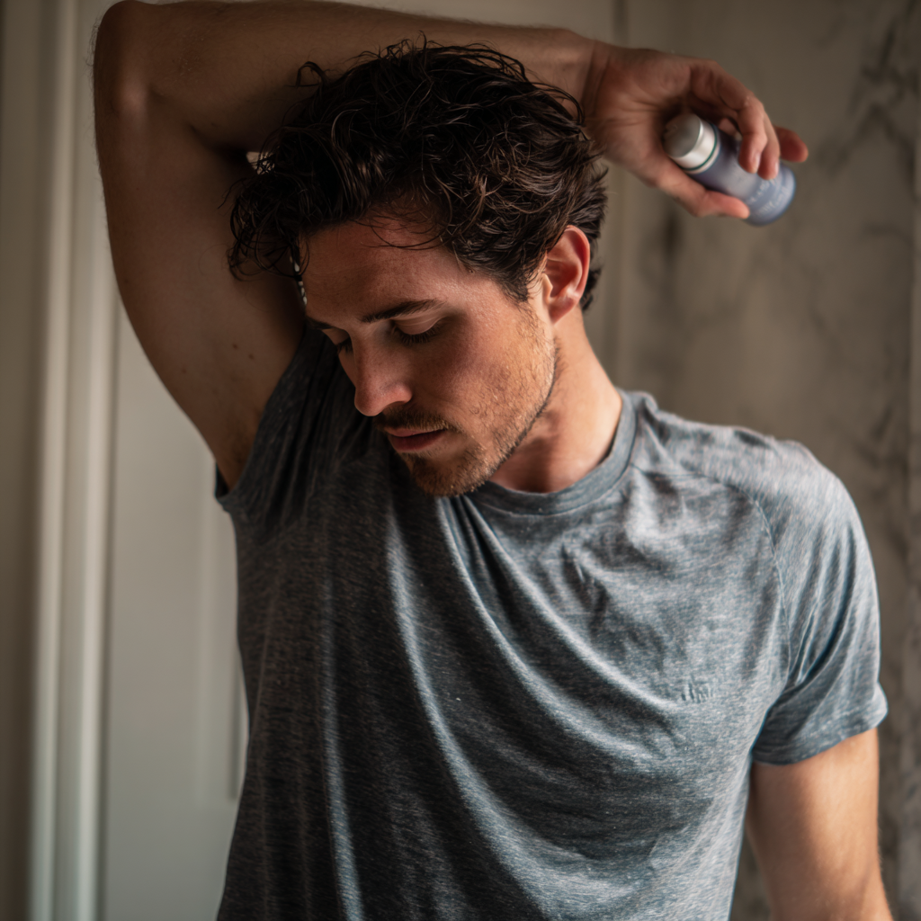 “All Natural Goat Milk Deodorant, an aluminum-free deodorant made with goat milk for gentle, effective odor protection.”