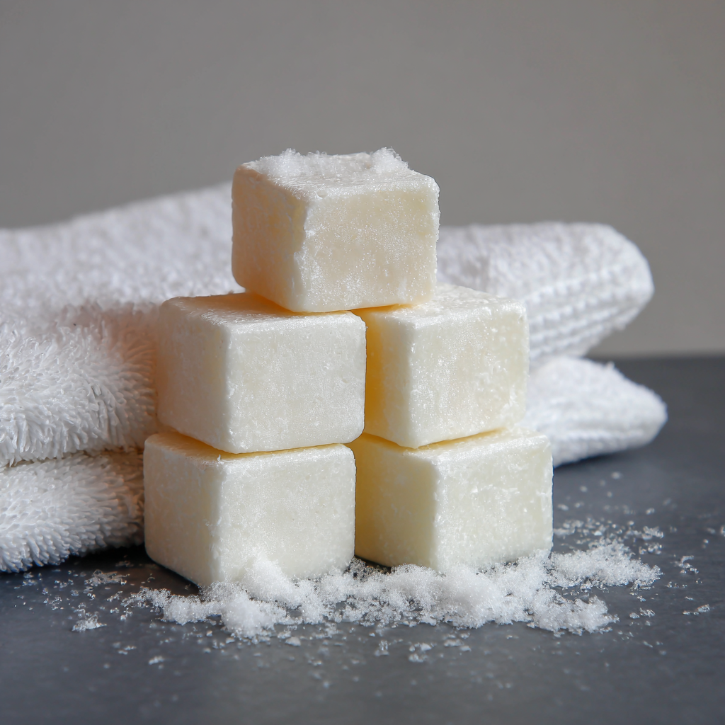 “Champagne Toast Goat Milk Shampoo Bar, a handcrafted solid shampoo made with goat milk for gentle cleansing, nourishing lather, and a refreshing celebratory scent.”